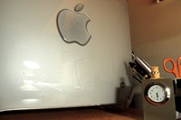 Sensor Cleaning 20D - PowerMac and Clock 041407